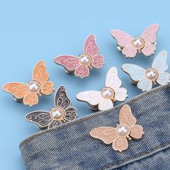 🔥10 piezas🌸🦋 Hebilla de cinturón ajustable desmontable con forma de mariposa, perfecta para combinar con jeans, faldas y vestidos ✨👗💃