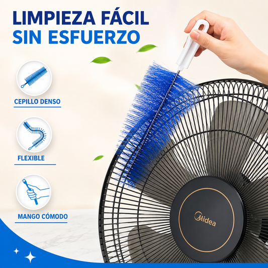 🔥【Compra uno y llévate otro gratis】Cepillo multiusos para limpiar ventiladores ✨Imprescindible para eliminar el polvo del hogar🧹
