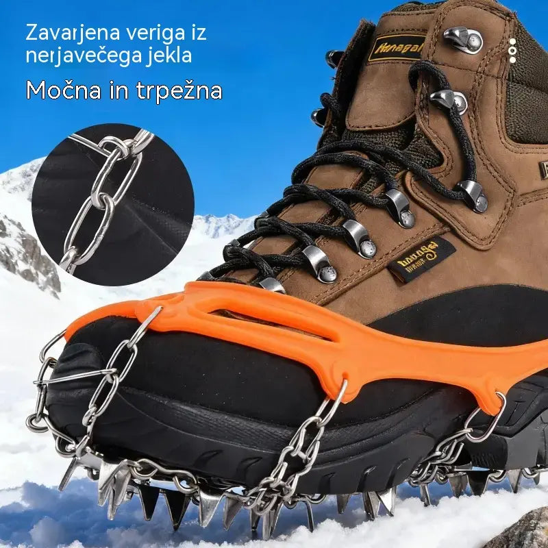 📢📢 1 par za 25 € ⏰ Protizdrsne dereze za pohodniške čevlje in obutev