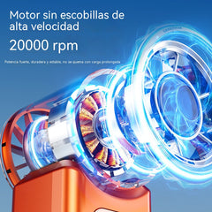 ❄Ventilador portátil de alta velocidad con sistema de superrefrigeración.