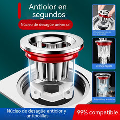 🔥¡Compra 1 y llévate 1 GRATIS!🔥Desagüe magnético para suelo con núcleo antiolor y desodorizante.🚿✨