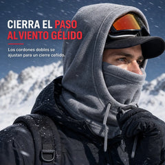 ❄️🧣 Téli polár balaclava | Vastag, szélálló arcvédő síeléshez, kerékpározáshoz, motorozáshoz és szabadtéri használathoz 🏍️🚴‍♂️