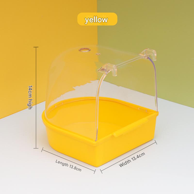 🔥🐦Bañera para pájaros, accesorios para jaulas de pájaros