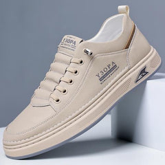 【39-44】2025 zapatos planos de negocios para hombre de cuero genuino transpirable