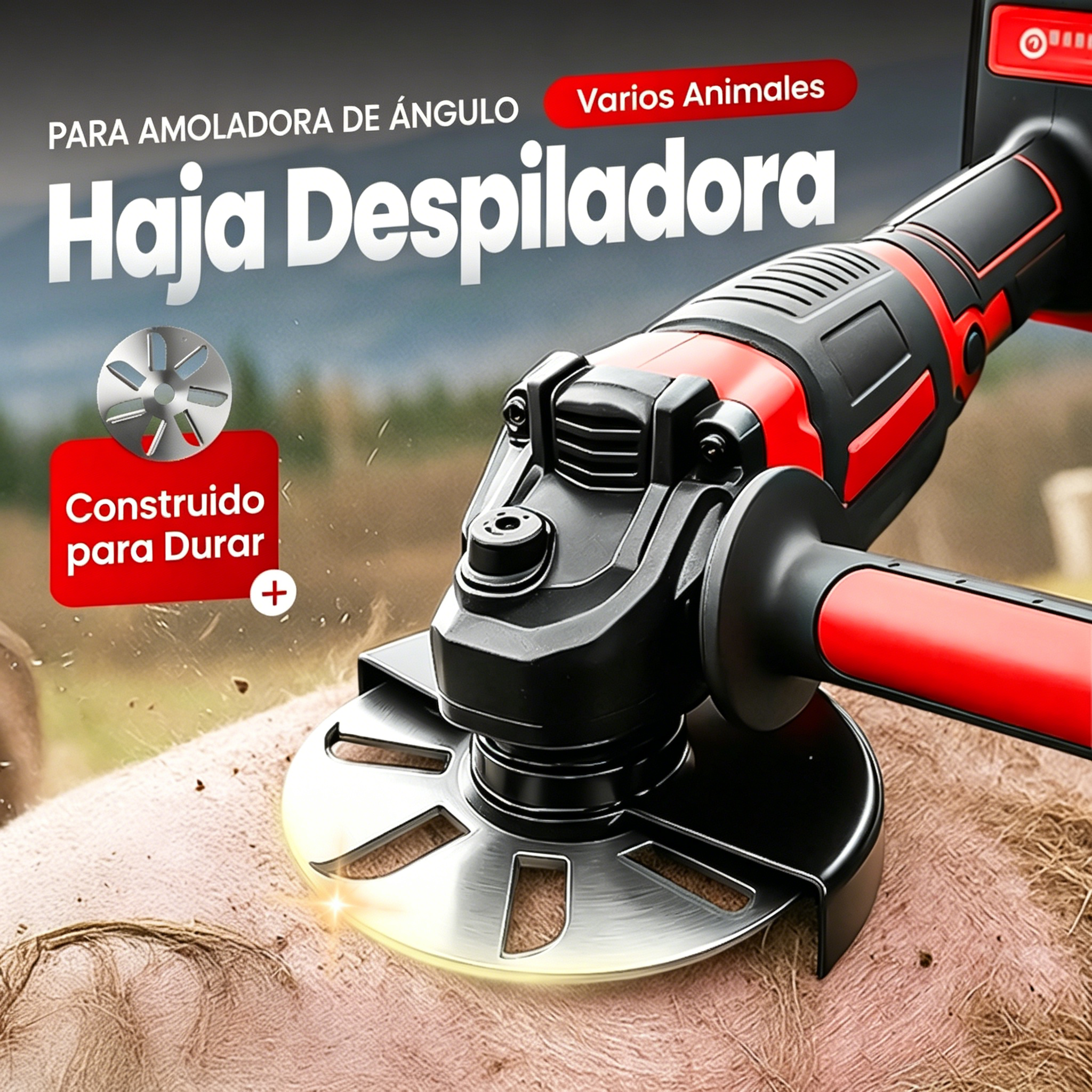 🧰【Pack de 5 piezas】Discos depiladores para cerdos que ahorran esfuerzo - ✅ Sin pérdida de carne ⚡️ Eliminan rápidamente el pelo de cerdos, vacas, ovejas y otros ganados