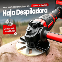 🧰【Pack de 5 piezas】Discos depiladores para cerdos que ahorran esfuerzo - ✅ Sin pérdida de carne ⚡️ Eliminan rápidamente el pelo de cerdos, vacas, ovejas y otros ganados