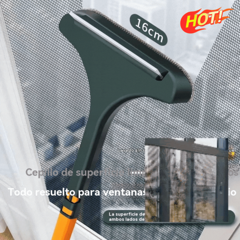 🧼✨Cepillo de limpieza multiusos 2 en 1✨Ayuda de limpieza eficaz