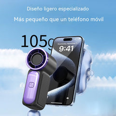 ❄Ventilador portátil de alta velocidad con sistema de superrefrigeración.