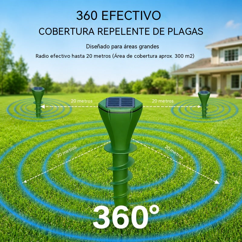 ☘️Producto en oferta - 50% de descuento ☘️ Repelente de animales solar e impermeable