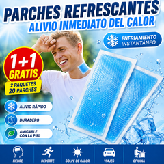 🔥【Compra 1 y llévate otro gratis】🔥 (2 paquetes, 20 parches) Parches refrescantes instantáneos