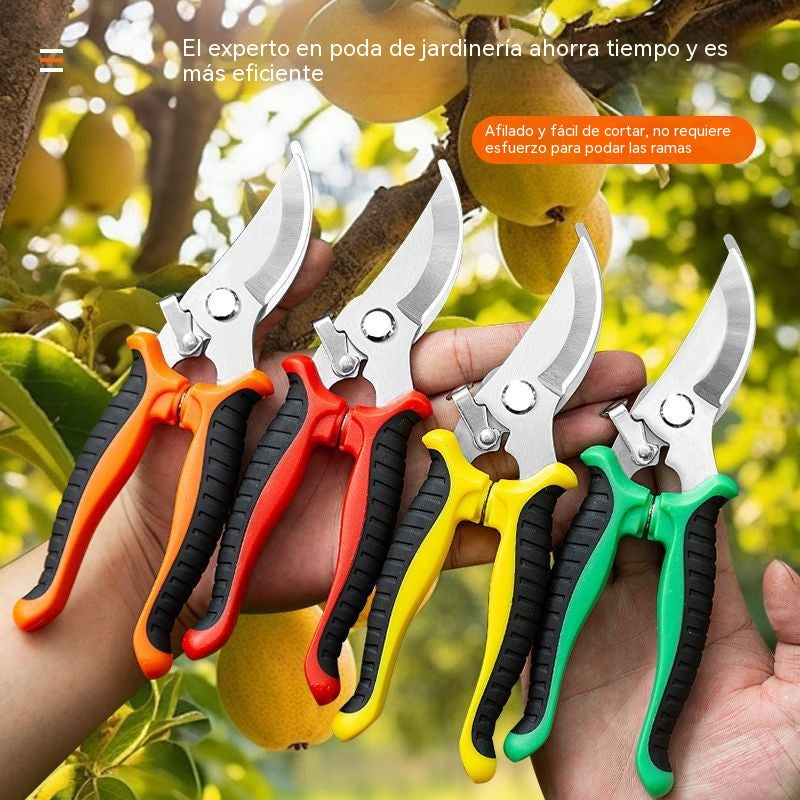 Las tijeras de jardinería y poda profesionales le ahorran esfuerzo.
