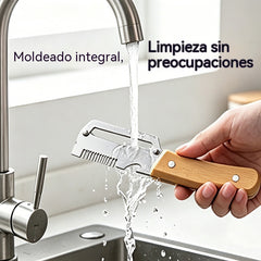 ✅Compra 1 y llévate 1 gratis (2 artículos) 🧅🔪 Pelador de cocina multifuncional 3 en 1: ¡Pela, corta y abre botellas! 🔥