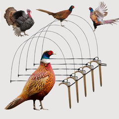 🦆🐓【5 piezas】Trampa para pájaros de tamaño mediano, adecuada para pollos, faisanes, ánades reales, perdices y patos.