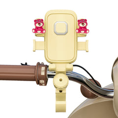 Soporte para teléfono de vehículo eléctrico con gancho