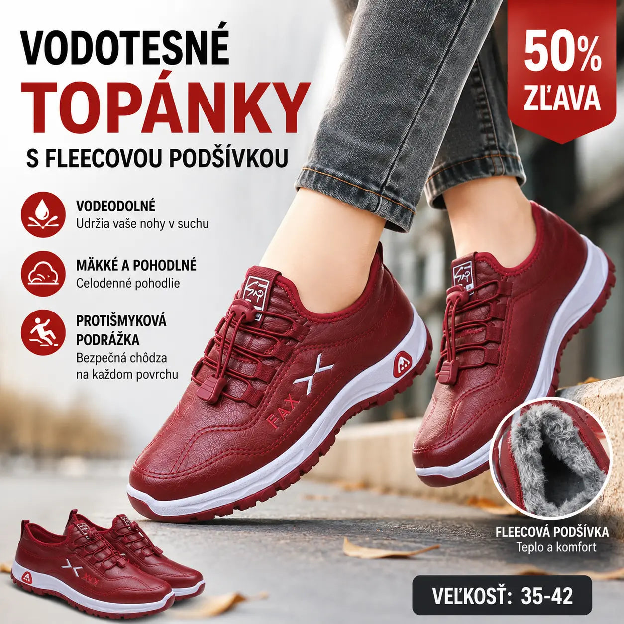 👢✨【veľkosti 35-41】sú nové dámske jesenné a zimné vychádzkové topánky vyrobené z pravej kože, ručne vyrobené a podšité bavlneným flísom.