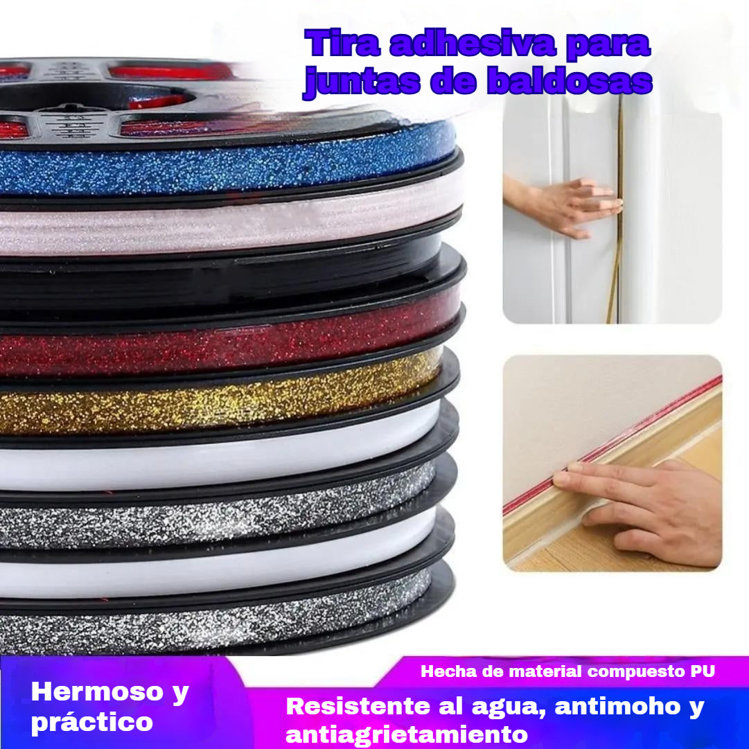【6M】Sellador para juntas de cocina, impermeable, a prueba de moho y humedad; sellador para baños.