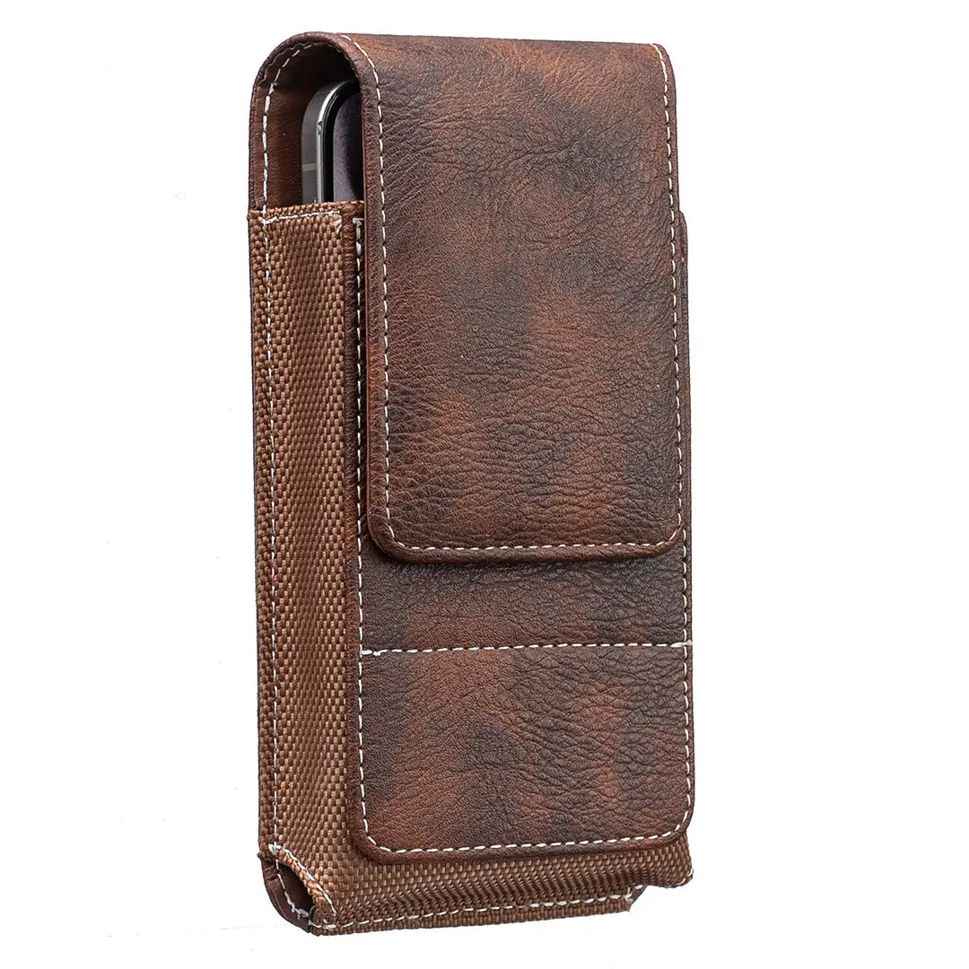 🔥 Funda para Móvil con Clip para Cinturón – Cierre Magnético, Resistente y con Ranura para Tarjetas