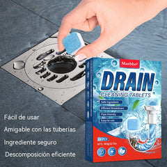 Pastillas desatascadoras potentes y de acción rápida.