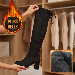 👢 Dámské kozačky nad kolena 👢 – Okamžitě vyzařujte eleganci!