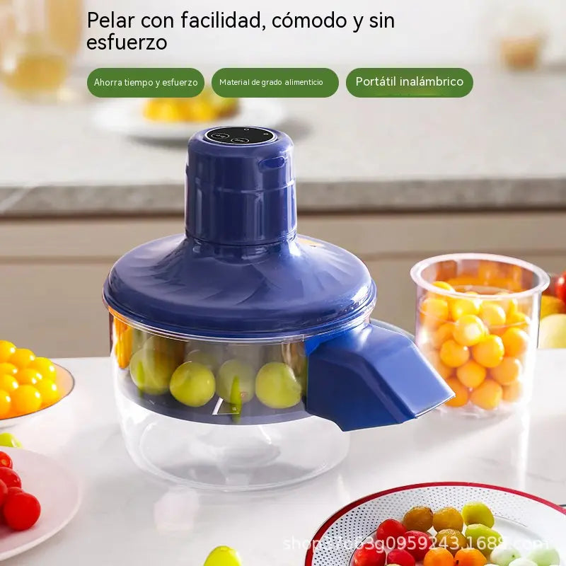 🍇🍎Máquina peladora de frutas doméstica totalmente automática