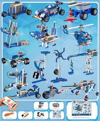 🤖🧩 【50% atlaide ierobežotu laiku】LEGO tipa elektriskā robota konstruktors bērniem