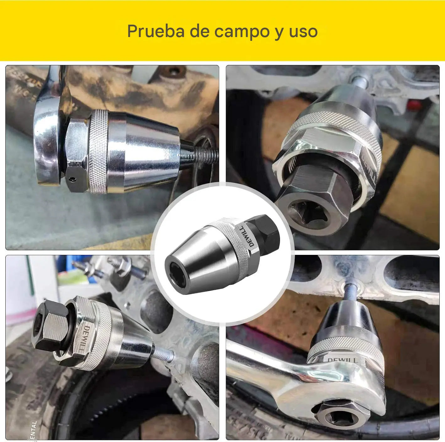 🔧 Kit Universal Extractor de Pernos y Espárragos – Extrae Espárragos de 1/4" a 1/2"