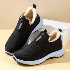 😀🎉Refuerzo de terciopelo🔥【35-41】Botas de invierno para mujer, cálidas e impermeables, hechas de algodón térmico.