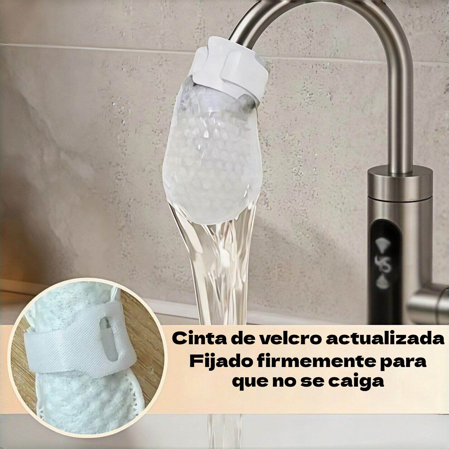 💥【200 piezas】🚰✨Las bolsas filtrantes para grifos aptas para uso alimentario evitan las salpicaduras y filtran sedimentos, óxido, incrustaciones y otras impurezas.