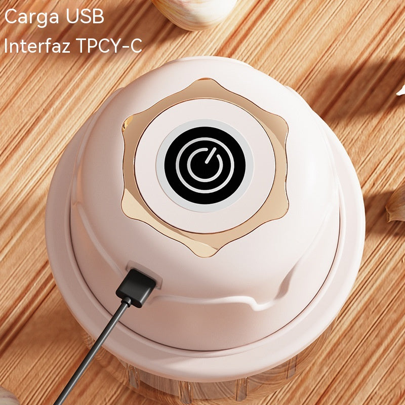 🧅🌶️Mini Picadora Eléctrica de Alimentos Eficiente e Inalámbrica