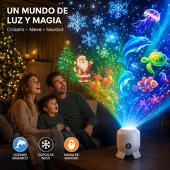 【50%OFF】¡Lámpara proyector LED giratoria dinámica 2026!