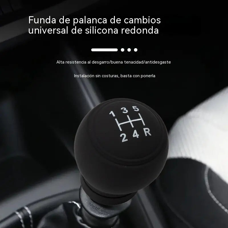 5 piezas 25€✨ Dale un nuevo estilo a tu coche con esta funda de silicona para la palanca de cambios 🚘