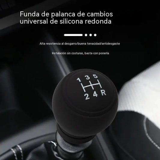 5 piezas 25€✨ Dale un nuevo estilo a tu coche con esta funda de silicona para la palanca de cambios 🚘