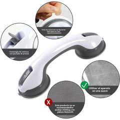 🔥Pasamanos de baño con ventosa multifuncional, no es necesario perforar agujeros, no es necesario instalar, fácil de usar.