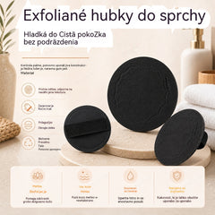 4 za 89 zł. 🚿 Gąbki peelingujące pod prysznic 🧖‍♀️✨ Gładka i czysta skóra bez podrażnień