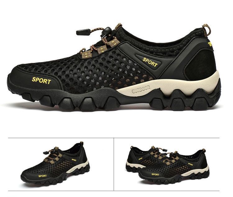 👓👓【39-44】2025 zapatos de senderismo al aire libre de verano de malla transpirable