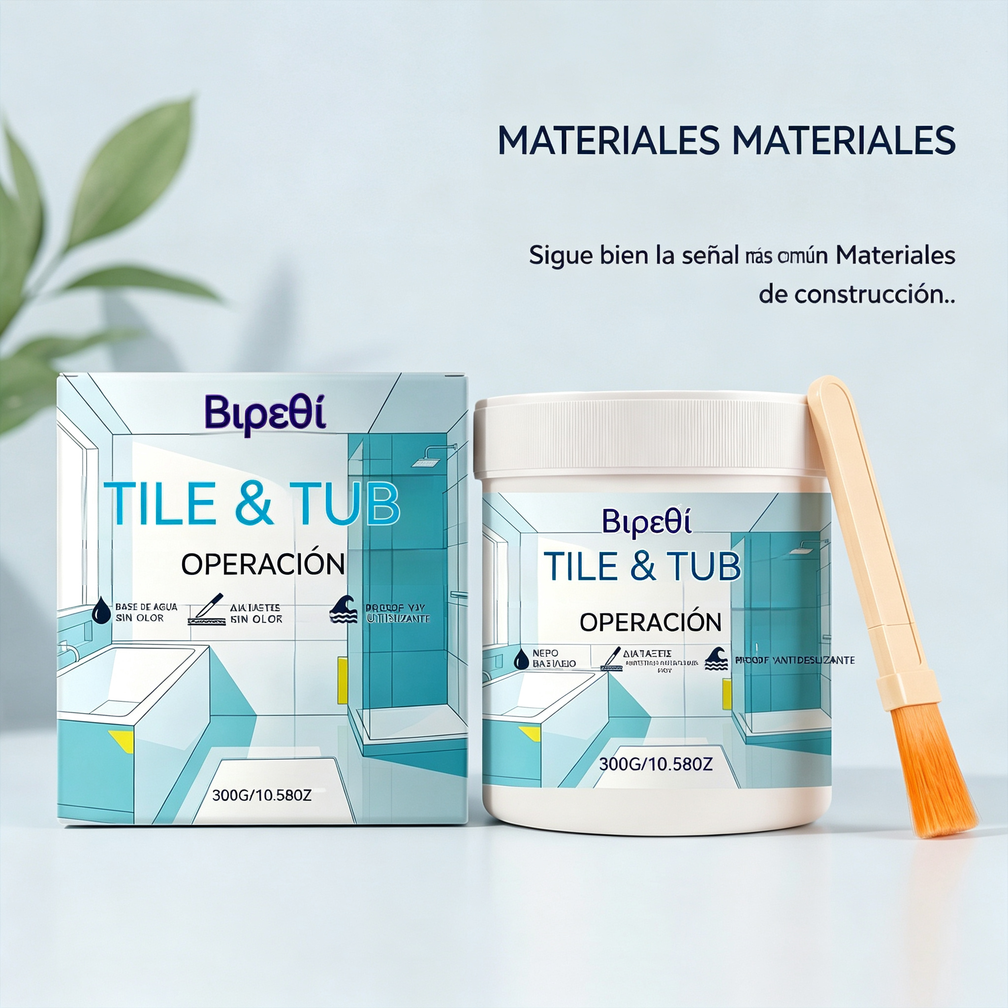 Kit de pintura al agua para acabado de azulejos y bañeras
