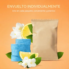 【2 cajas/24 comprimidos】Las pastillas efervescentes para la limpieza de suelos eliminan eficazmente la suciedad y los olores.