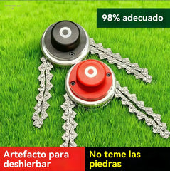 🔥Cabezal de corte de cadena/cortacésped universal