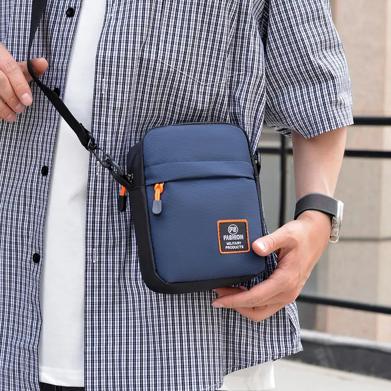🖤 Bolso ligero de tela Oxford para hombre – Material impermeable