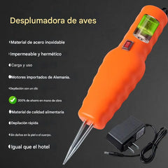 【🔥Oferta】🐓🦆Desplumadora eléctrica para aves de corral