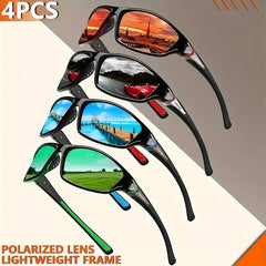 👓【30%OFF】Nuevas gafas de sol polarizadas para pesca y equitación al aire libre, gafas de sol protectoras que cambian de color