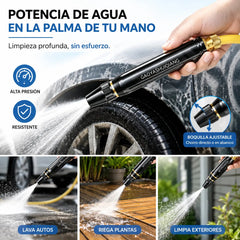 55% de descuento — Último día: Pistola rociadora de alta presión para el hogar