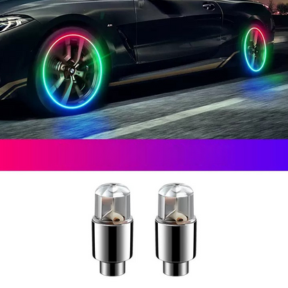 📢📢 ¡50% de descuento! ¡Compra 2 y llévate 2 gratis! ⏰ Luces LED inteligentes para ruedas con sensor