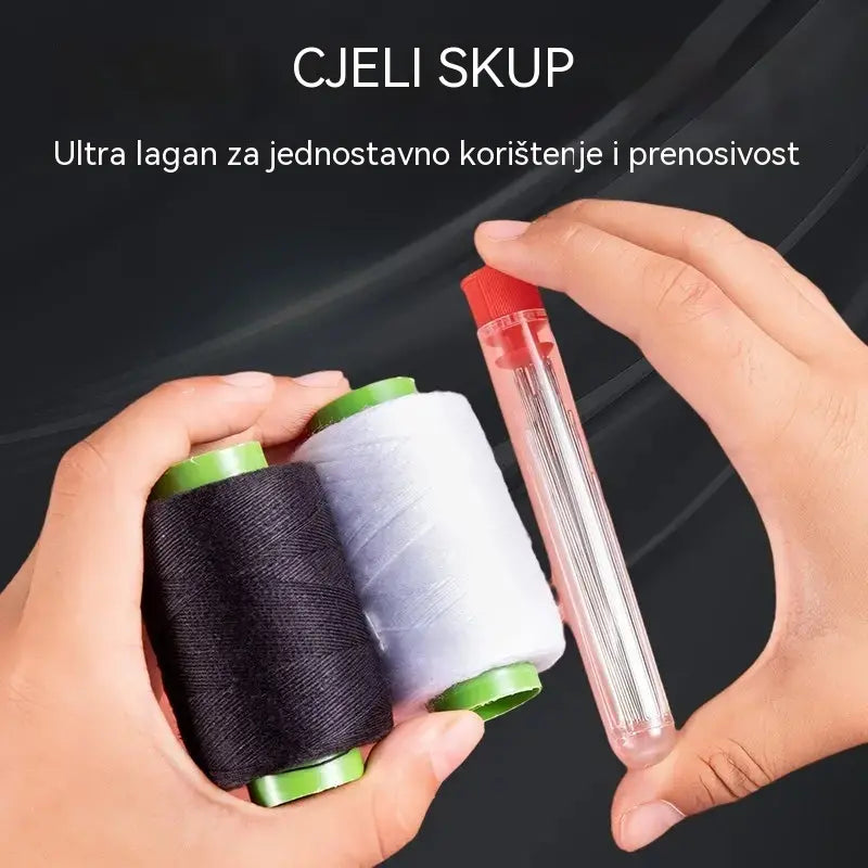🧵 Komplet za šivanje od 37 dijelova – Sve što vam je potrebno za popravak i stvaranje!