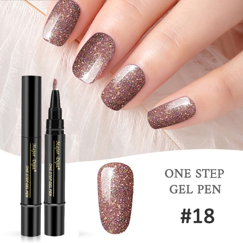 ✨️【4 piezas】💅🌈Lápiz de esmalte de uñas 3 en 1