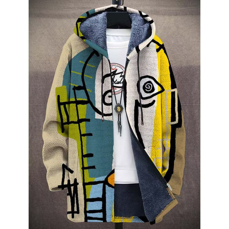 30%OFF👔【S-4XL】Chaqueta informal cálida de otoño e invierno para hombre, nueva y más vendida en 2025, chaqueta gruesa y a prueba de viento, todos los tamaños disponibles.