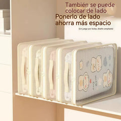 【12 piezas】👍Bolsas de almacenamiento de malla para uso doméstico, que previenen la formación de moho y polvo.