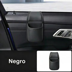【2 unidades a 25 euros】🚗 Organizador de puerta para coche – Bolsillo de almacenamiento con soporte para vasos, colgante en la ranura de la ventanilla 🧺💧