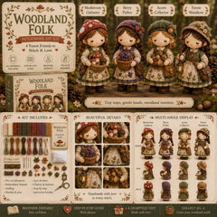 Zadnji dan: Izkoristite 49 % popust!  Komplet za patchwork miniatur iz serije Miniature World.