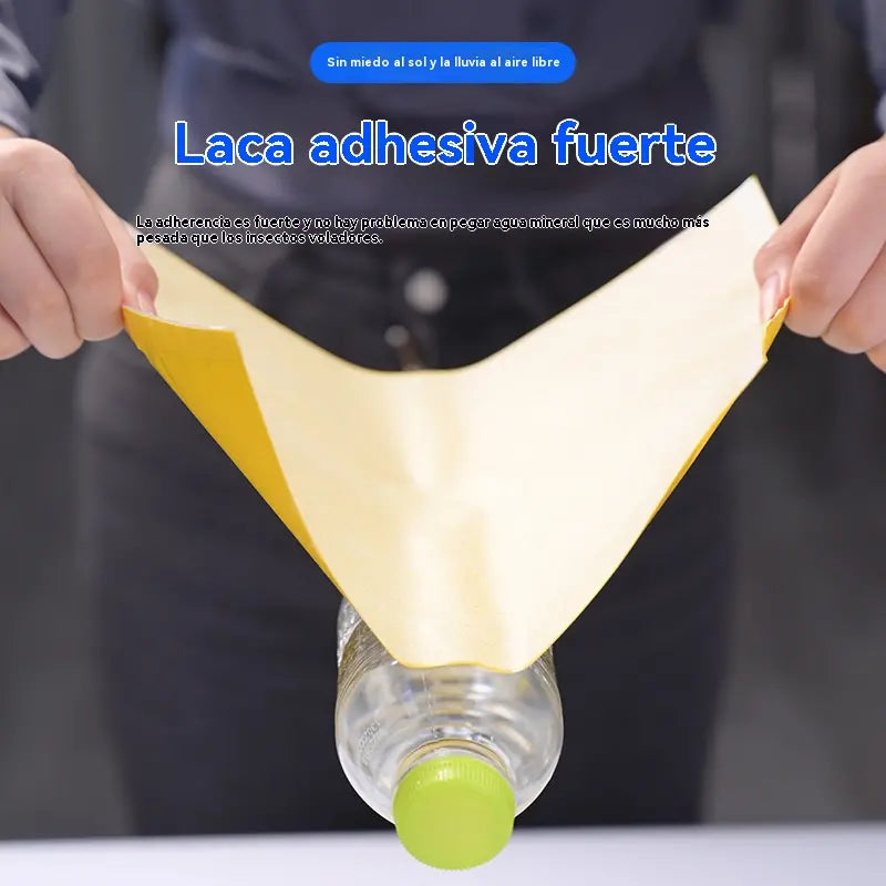 💥【30 piezas】Tablero adhesivo de insectos de doble cara amarillo
